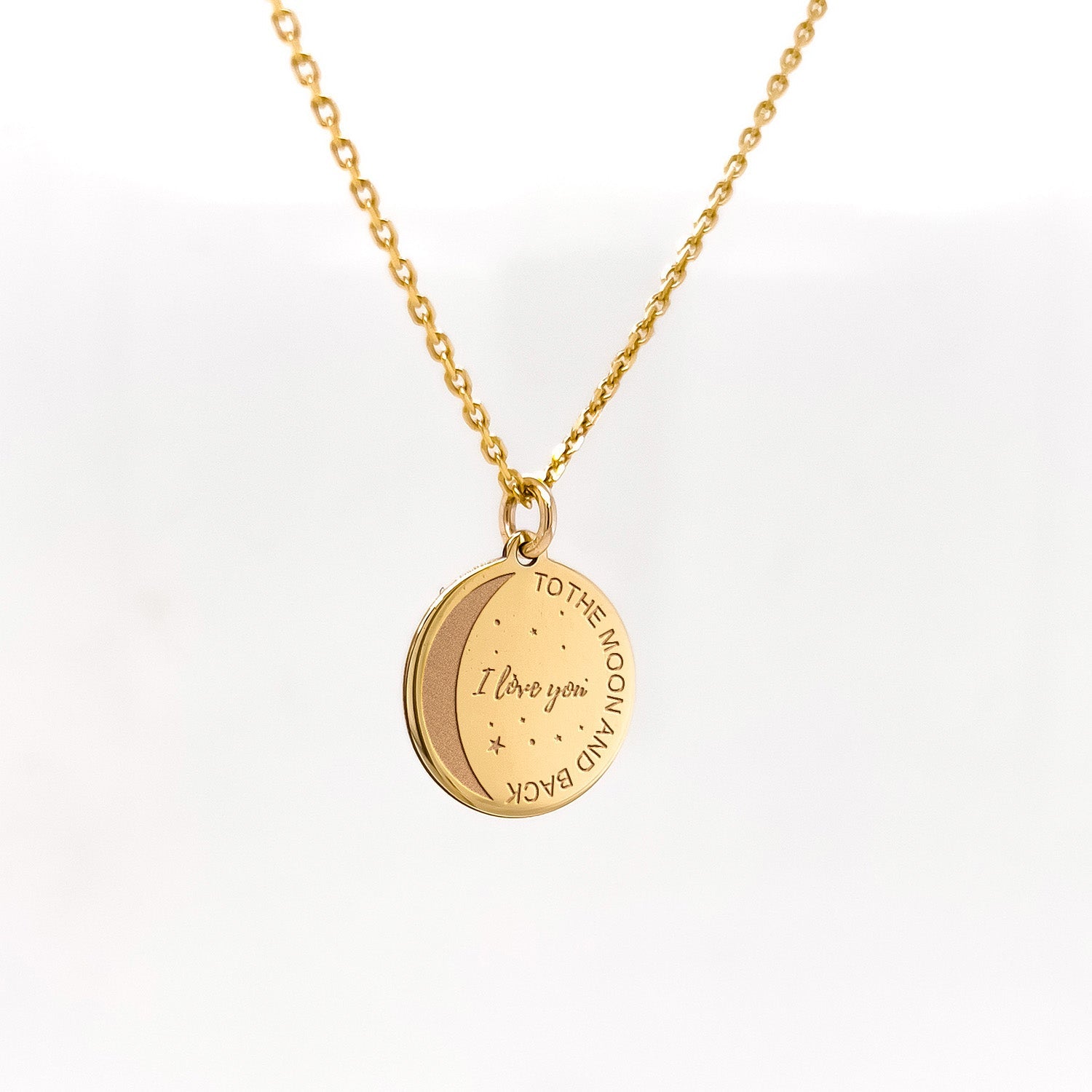 Avrora Elegancia - Colgante I love you to the moon and back V1
