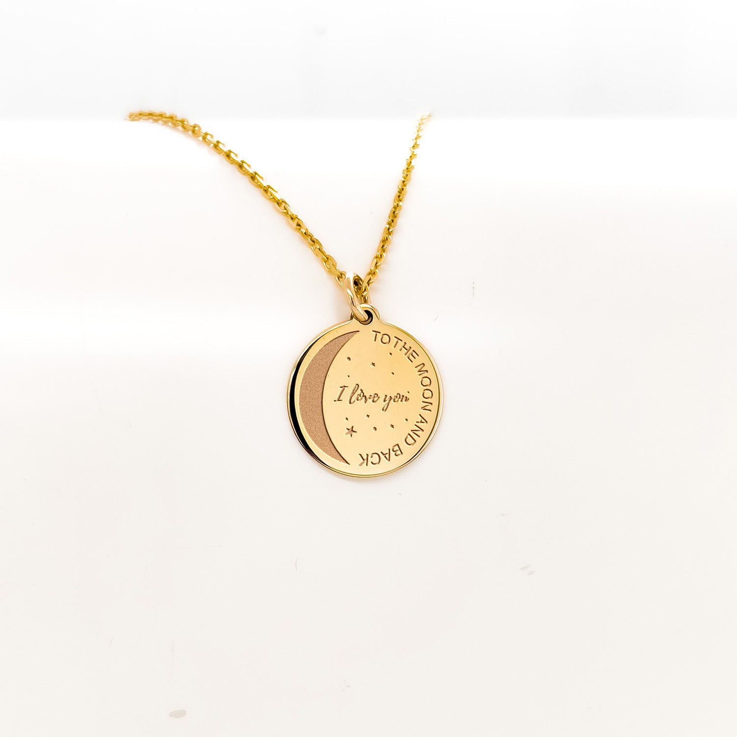 Avrora Elegancia - Colgante I love you to the moon and back V1